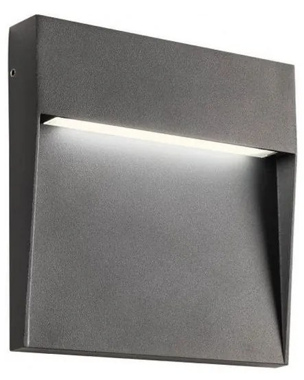 Redo 90479 - LED Vonkajšie nástenné svietidlo LANDER LED/6W/230V IP54 antracit