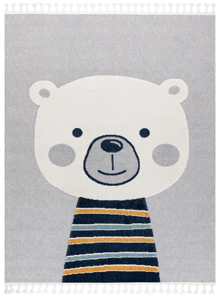 Koberec YOYO GD50 sivo / biely - Macko