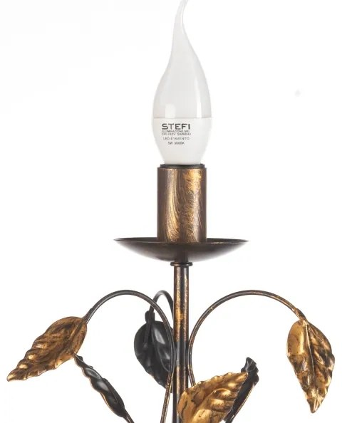 ONLI - Stolná lampa COLLANA 1xE14/6W/230V 40 cm bronzová