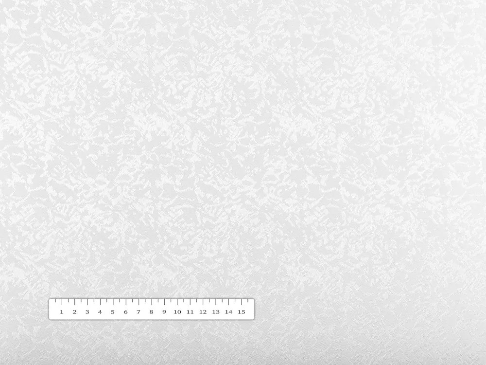 Biante Dekoračný záves TF-032 Venezia biely - š. 150 cm 150x140 cm