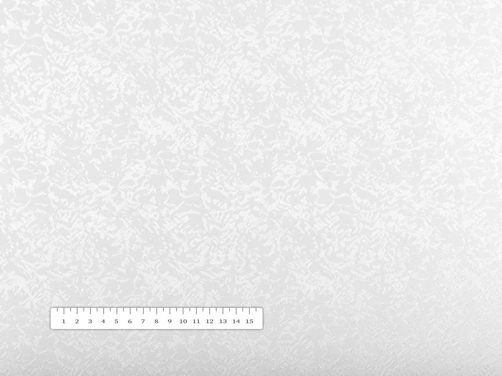 Biante Dekoračný záves TF-032 Venezia biely - š. 150 cm 150x170 cm