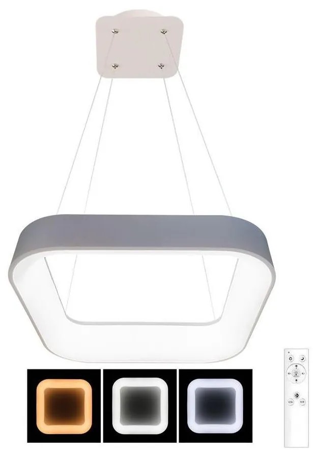 Ecolite WMKL02S-40W/LED-SED - LED Stmievateľný lusteru NEST LED/40W/230V 3000-6500K