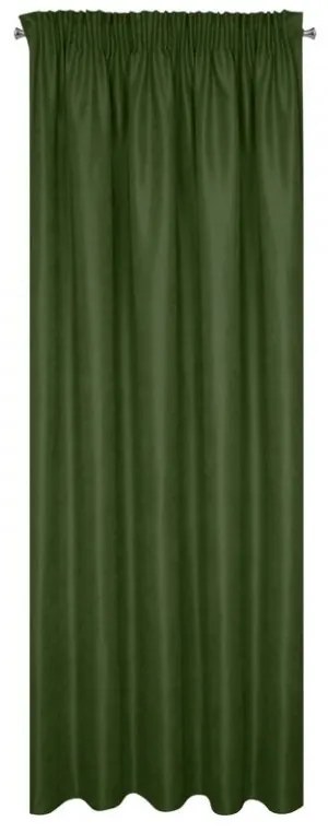 DECOREUM Jednofarebný záves z mäkkej tkaniny 140 cm x 250 cm tyrkysová 100 % polyester Rozmer varianty: 140 cm x 250 cm, Farba varianty: Tyrkysová 53689