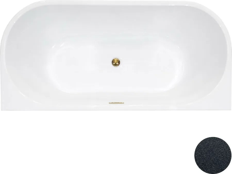 Besco Akrylátová voľne stojaca vaňa Vica NEW Glam G CC/SP 150x80 (160x80, 170x80), s prepadom BESCO-Typ výpuste: Alcaplast Click-Clack so štrbinovým …