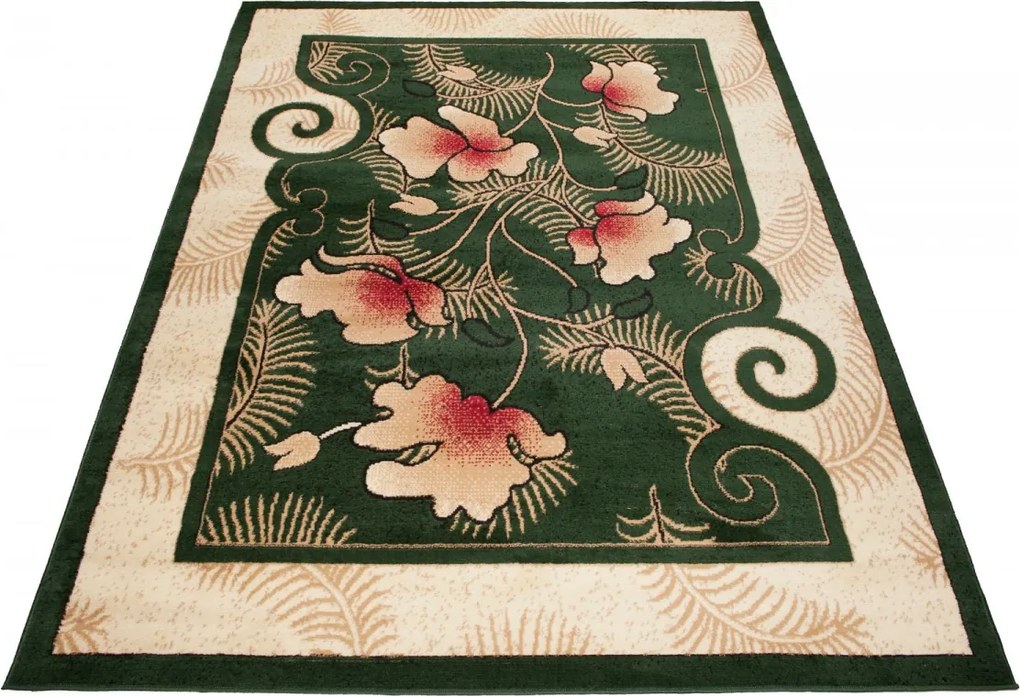 TA Koberec 4495A ZELENÝ ATLAS PP Rozmer: 100x200 cm