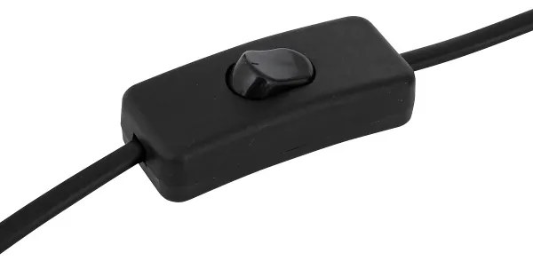 Atmosphera - Stolná lampa SAVIO 1xE14/25W/230V čierna