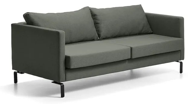 Pohovka HARMONY, 3-miestna, látka ETNA, tmavozelená