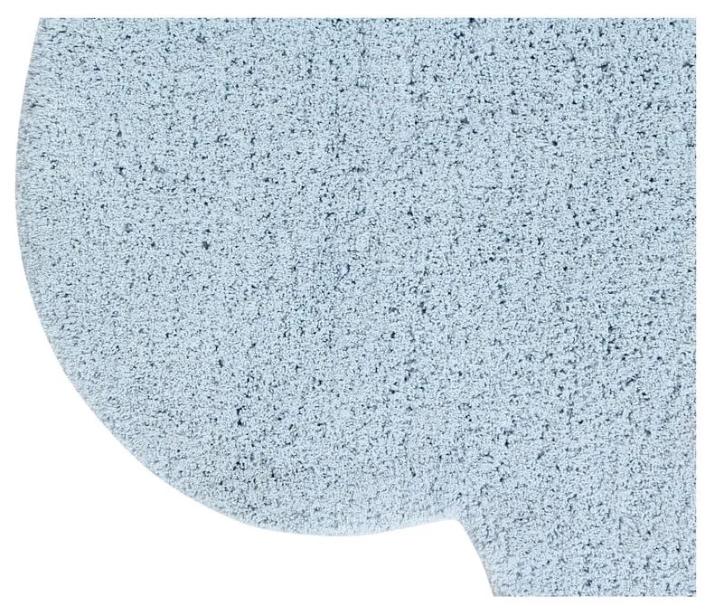 Svetlomodrý prateľný ručne tkaný bavlnený detský koberec 110x170 cm Puffy Dream – Lorena Canals