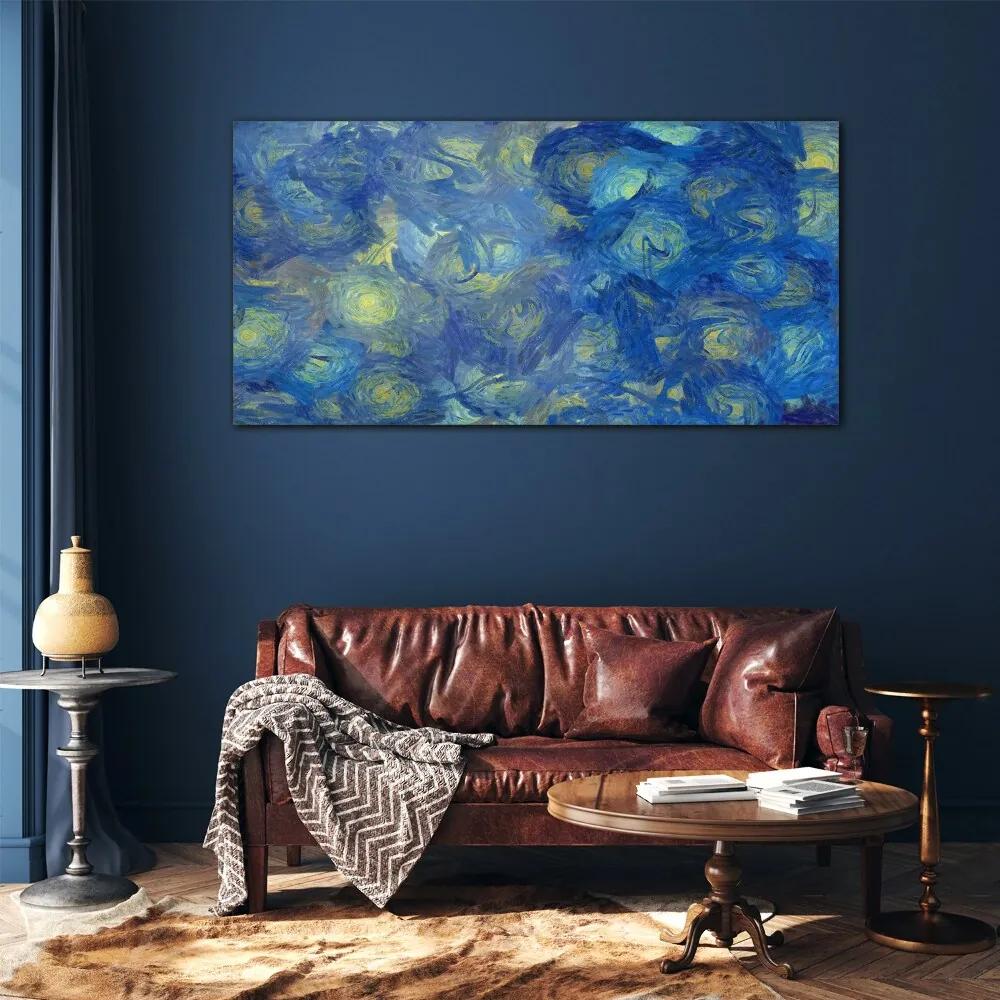 Skleneny obraz Maľba abstrakcie