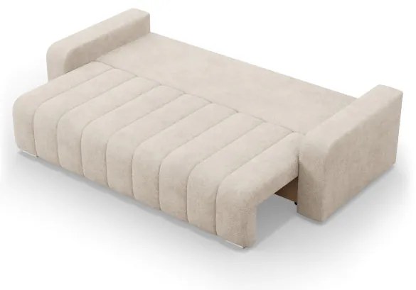 Trojmiestna rozkladacia sedačka ABRIELLE béžová