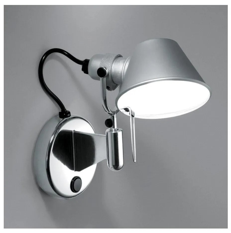 Artemide AR A044050 - Nástenné svietidlo TOLOMEO MICRO FARETTO 1xE14/60W/230V