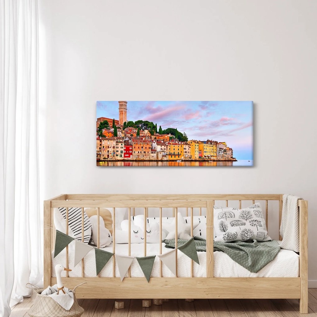 Obraz - Rovinj, Chorvátsko (120x50 cm)