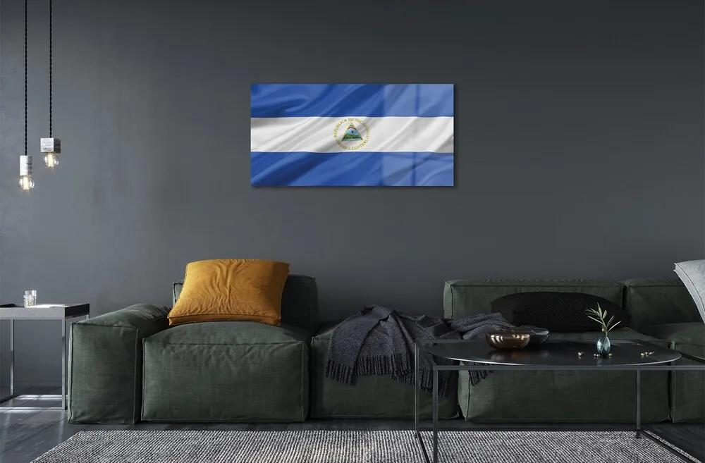 Sklenený obraz vlajka 100x50 cm