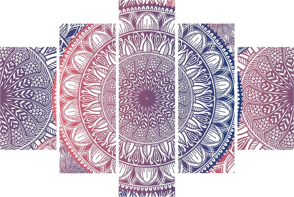 Obraz z mandál (150x105 cm)