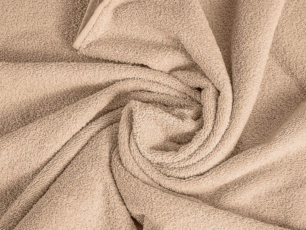 Osuška CLARYSSE ELEGANCE 70x140 cm piesková, 100% bavlna