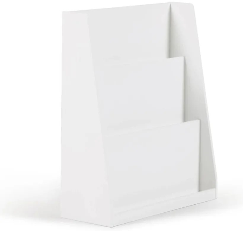 Biela detská knižnica 59,5x69,5x23 cm Adiventina – Kave Home