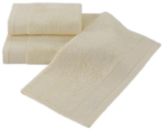 Soft Cotton Bambusový uterák BAMBOO 50x100 cm Smotanová