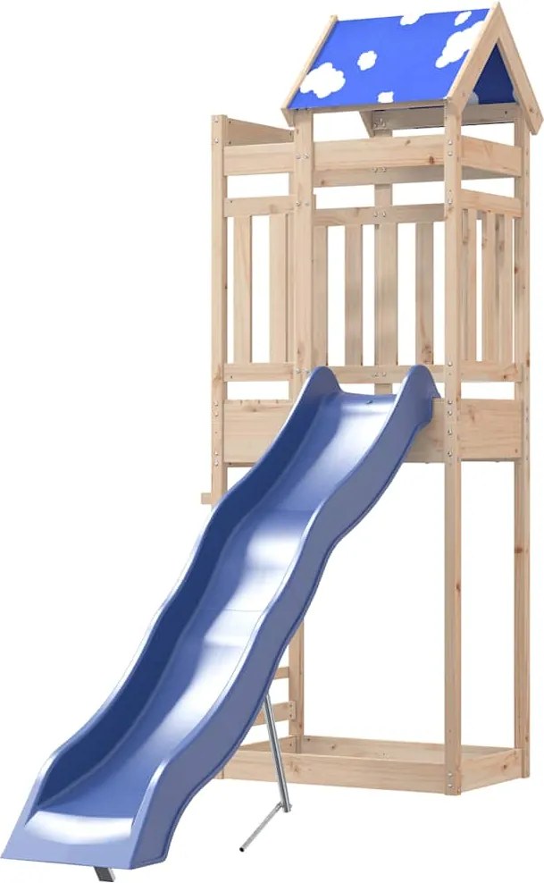 vidaXL Vonkajšia súprava na hranie masívna borovica