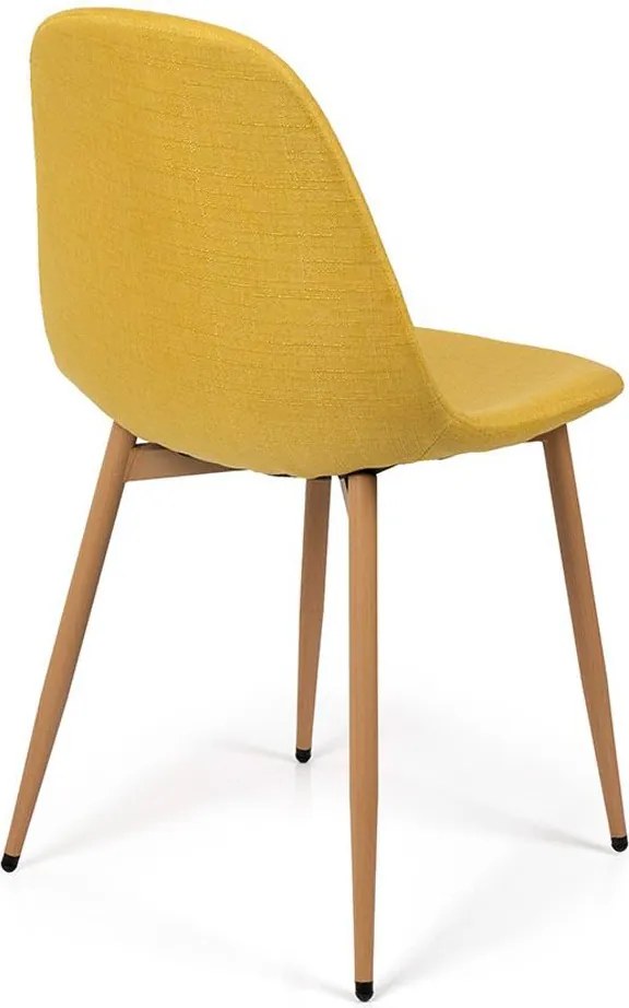 Set - 4 ks Jedálenská stolička AVENBERG RIVA žltá