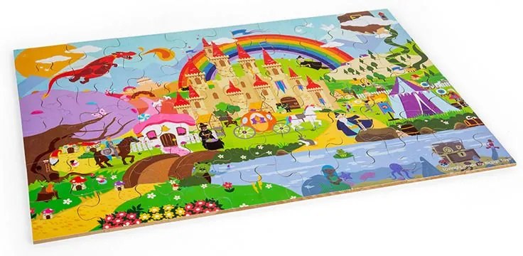 Bigjigs Toys Puzzle Fantasy svet