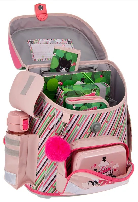 Kompaktná školská taška Think pink 25 ARS UNA