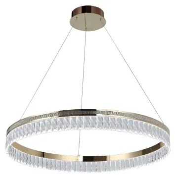 LED stmievateľný krištáľový luster na lanku THALIA LED/55W/230V 3000-6000K + diaľkové ovládanie