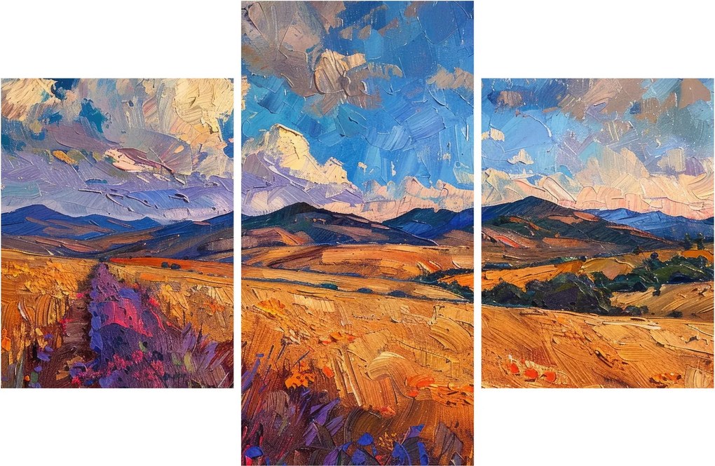 Obraz - Olejomaľba krajiny (90x60 cm)