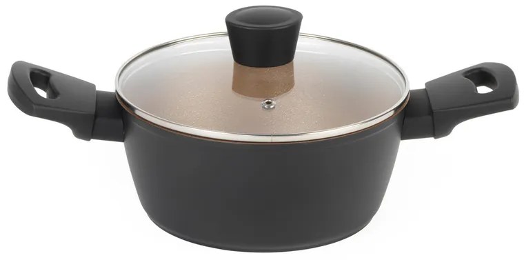 Russell Hobbs Hliníkový hrniec Opulence, čierny/zlatý (20 cm) (100350903)