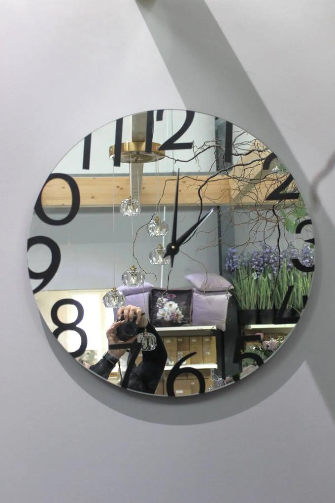 Zrkadlové nástenné hodiny 60cm