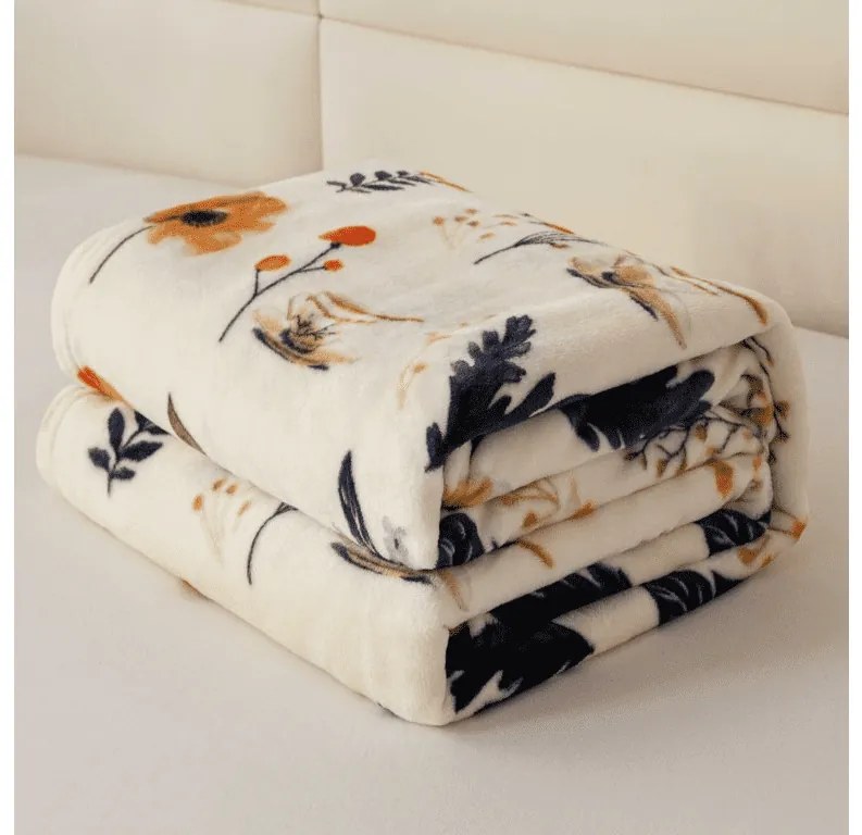 Mikroplyšová baránková deka PAPAVA, krémová Rozmer: 200 x 220 cm