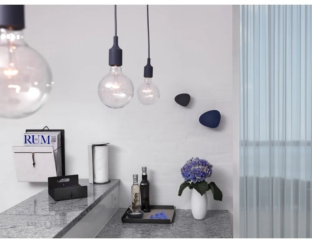 Sivý stojan na papierové utierky ø 13 cm Bull XL – LIND DNA