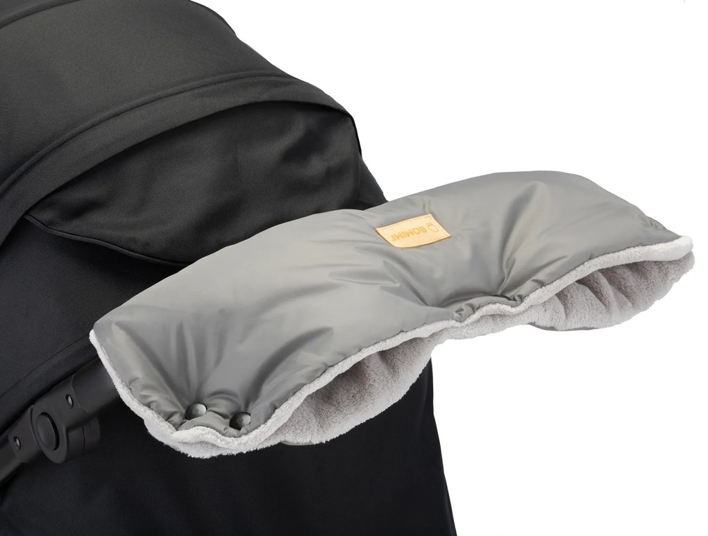 Bomimi FLAPI PREMIUM rukávnik na kočík, grey