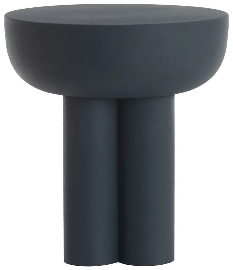 Kovový okrúhly odkladací stolík ø 46 cm Mikola – Light &amp; Living