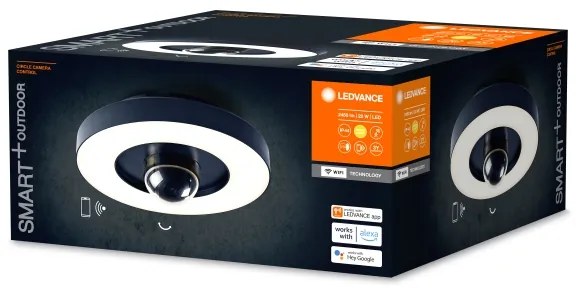 Ledvance - LED Vonkajšie svietidlo so senzorom a kamerou LED/22W/230V IP44 Wi-Fi