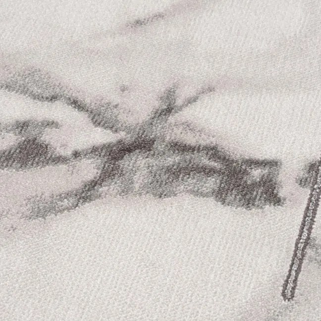 Koberec Noa 9297 sivý kruh