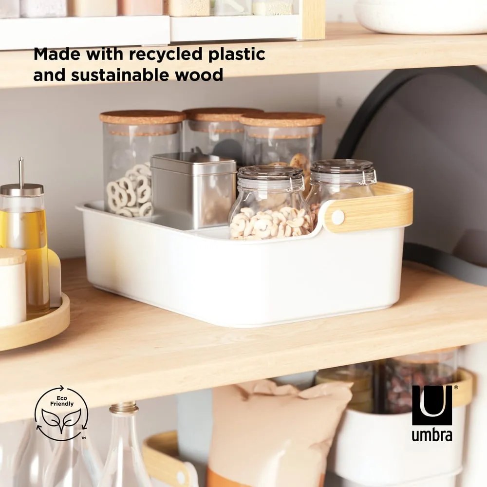 Biely plastový kúpeľňový organizér Bellwood - Umbra