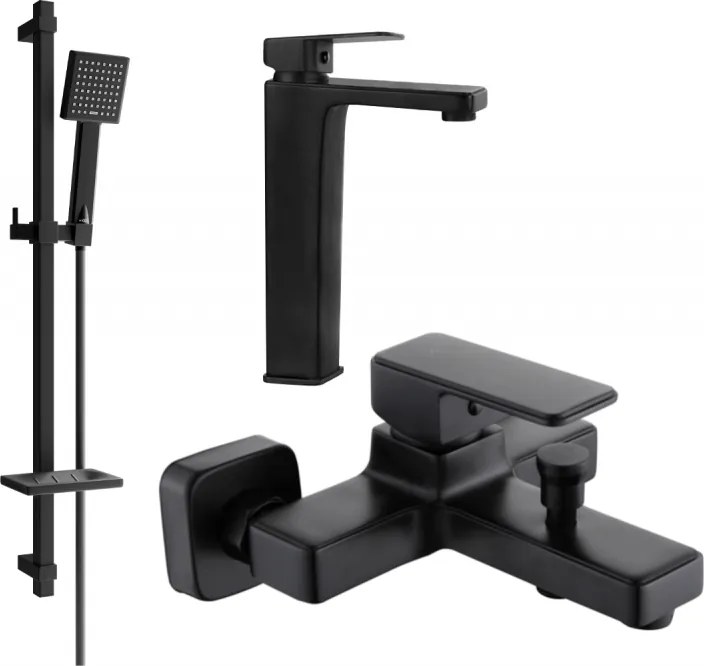 Mexen Cetus DQ45 vaňový set, čierny - 744313DQ45-70