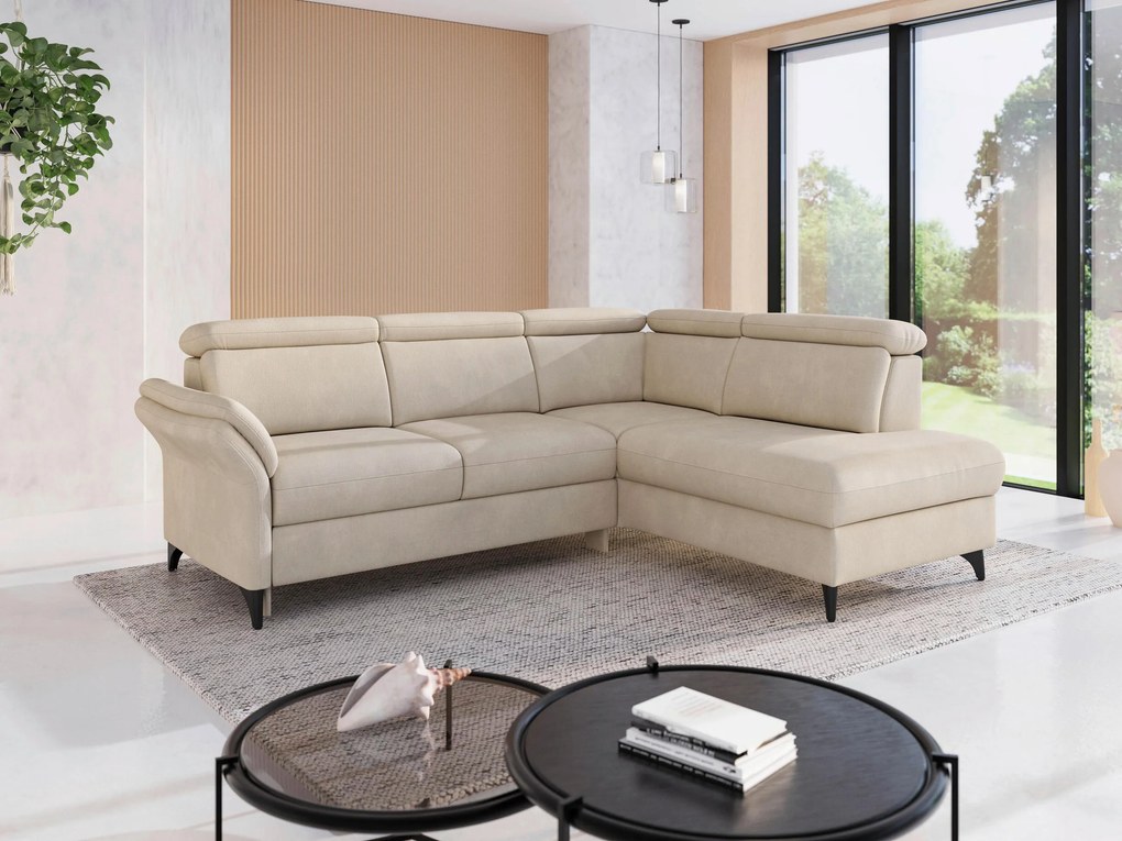 XXXLutz ROHOVÁ SEDAČKA, textil, piesková Sit & More - Sedačky - 00014402585S