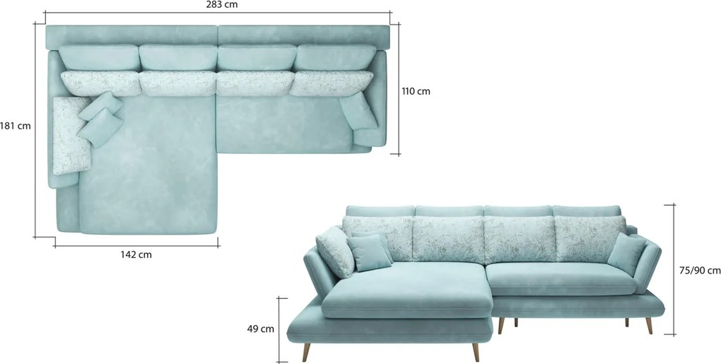 Sedacia súprava PILLOW CORNER