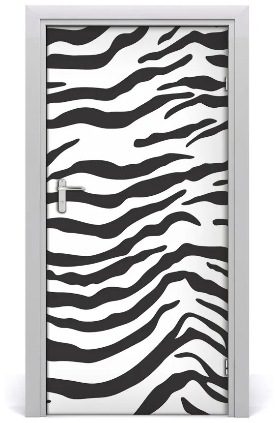 Fototapeta na dvere zebra pozadia 85x205 cm