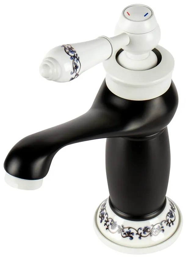 Izmir Black & White retro umývadlová batéria