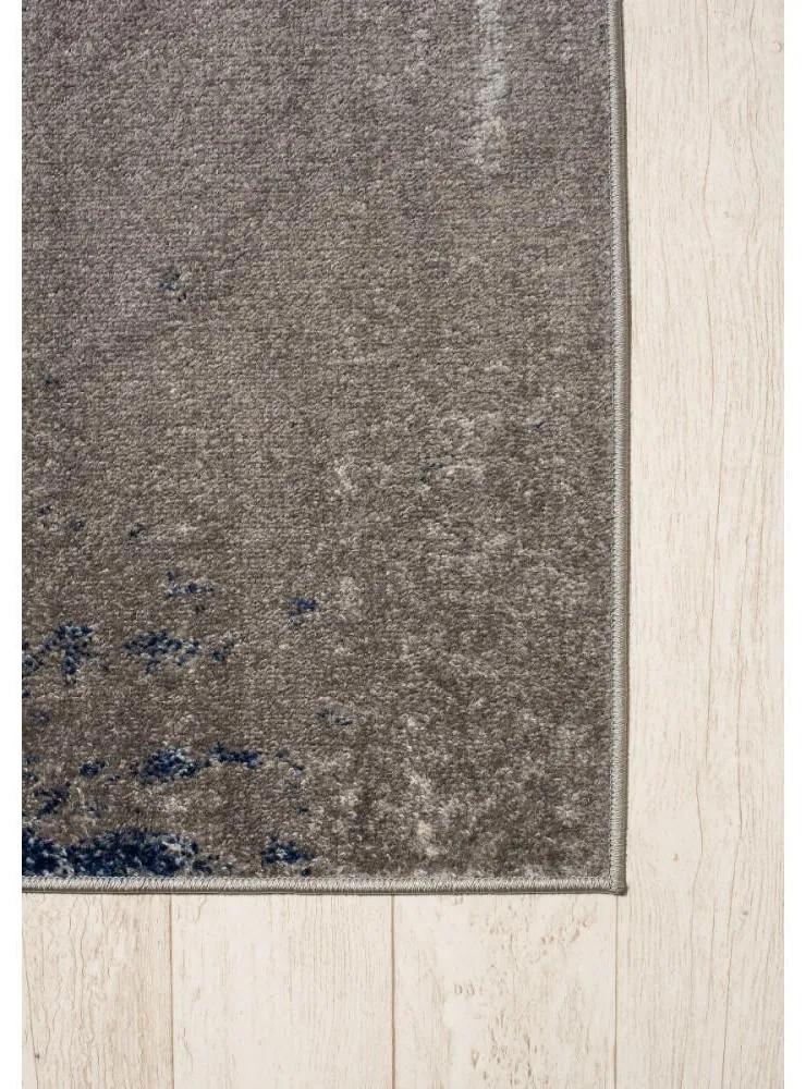 Kusový koberec Calif sivomodrý 80x300cm