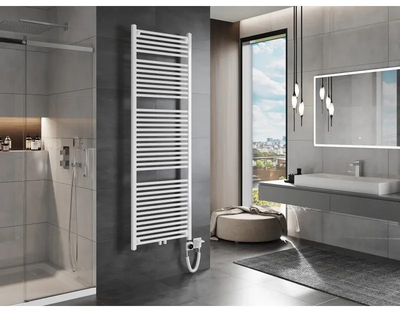 Mexen Mars, elektrické vykurovacie teleso 1800x600 mm, 900W, biela, W110-1800-600-6900-20