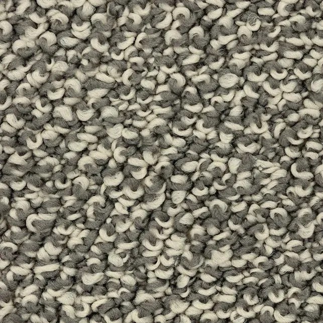 Metrážny koberec Symbio 94, na mieru, šíře 4m, šedá, filc, chodba / predsieň, ITC