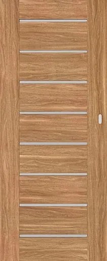 DRE Premium interiérové dvere posuvné 70 cm orech karamelový posuvné PERMAOK70PO