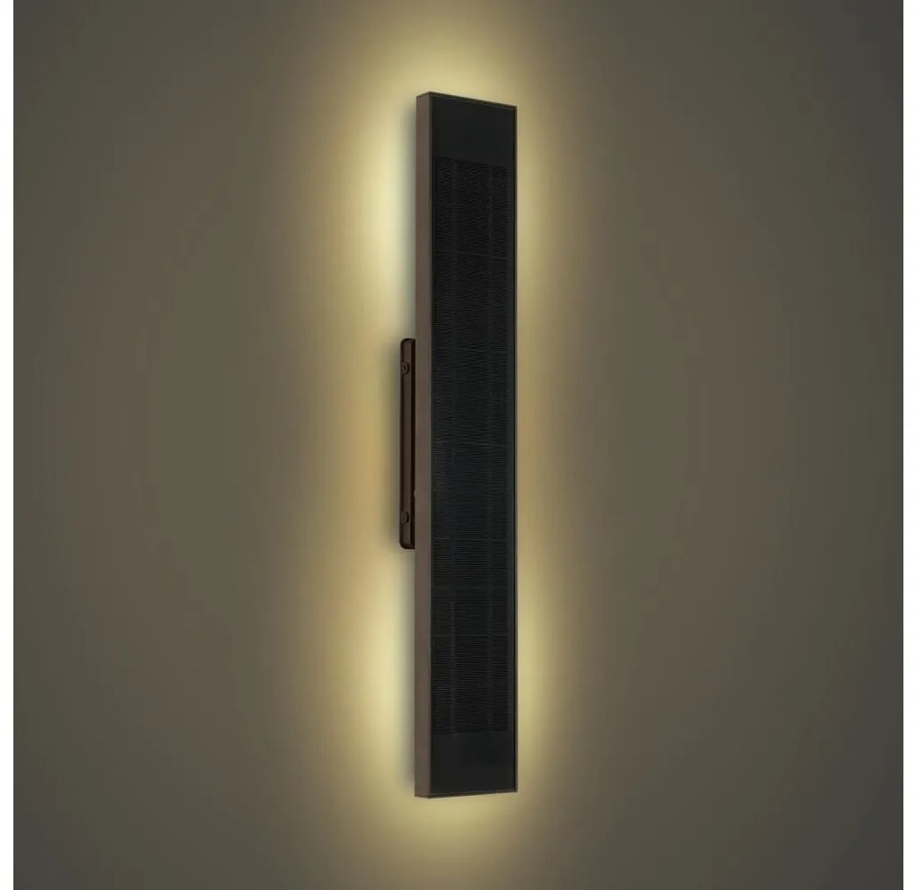 Brilagi - LED solárne nástenné svietidlo SUN LED/4W/230V 60 cm 4000 mAh IP44