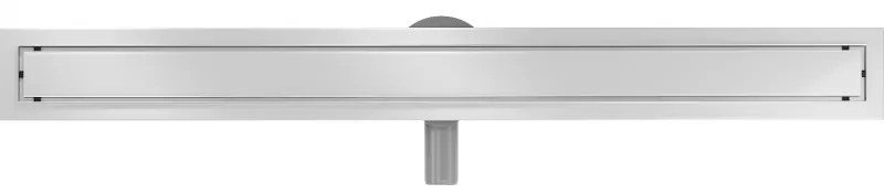 Mexen Flat 360 ° MGW rotačný lineárny odtok 100 cm biele sklo - 1027 100-40