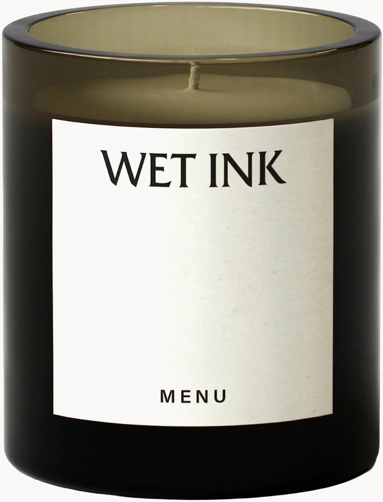 Vonná sviečka Olfacte Wet Ink (Mint, Grapefruit & Cannabis)