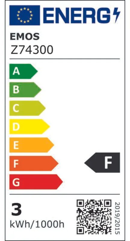 EMOS LED žiarovka sviečka Filament 2,1W E14 Z74300