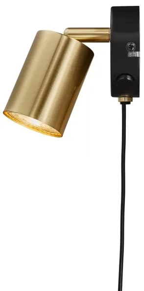 Nordlux - Nástenné bodové svietidlo EXPLORE 1xGU10/7W/230V mosadz